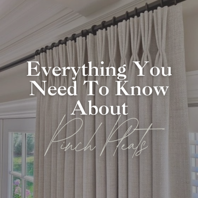 Everything You Need to Know About Pinch Pleat Curtains
